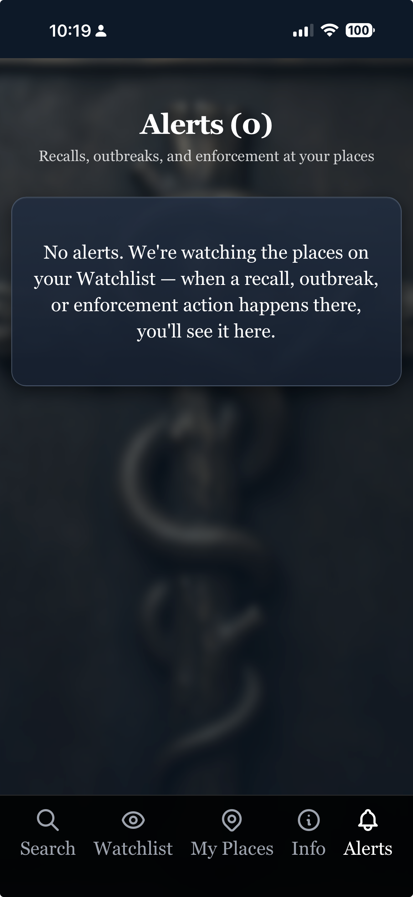 Our Health Watch — Place detail