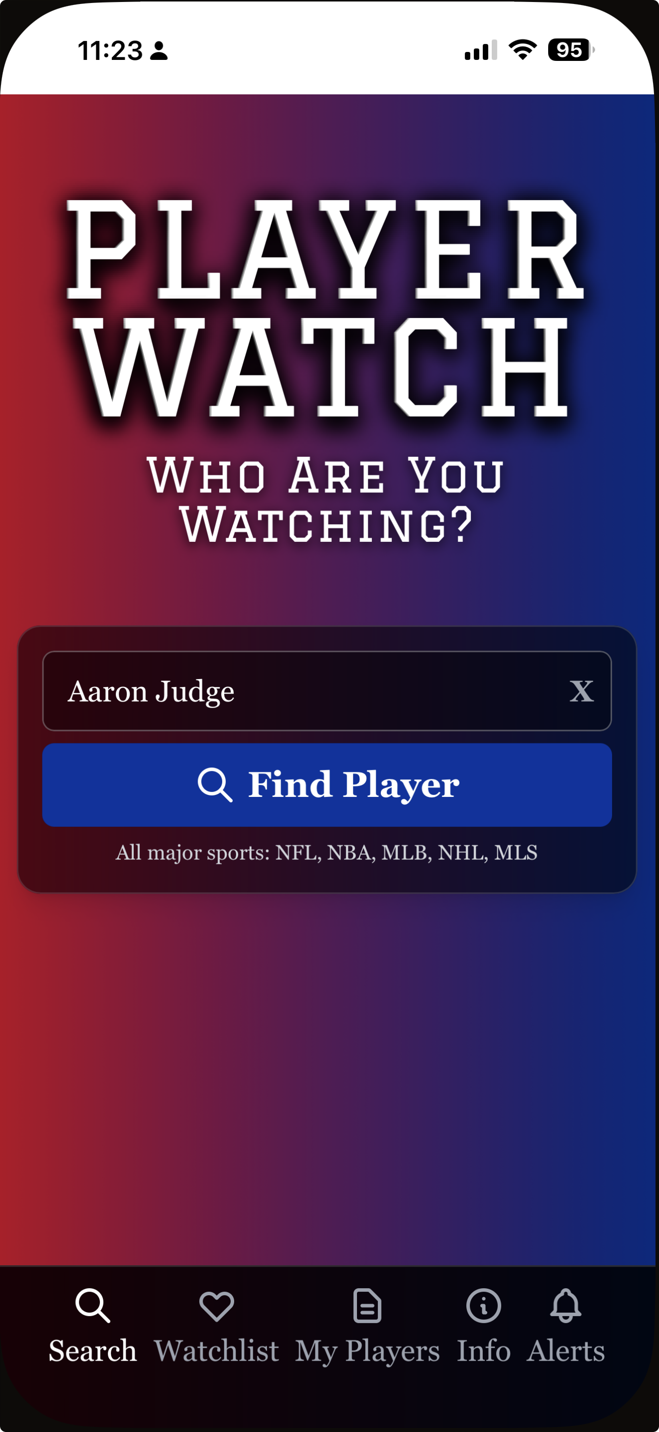 Player Watch — Who Are You Watching
